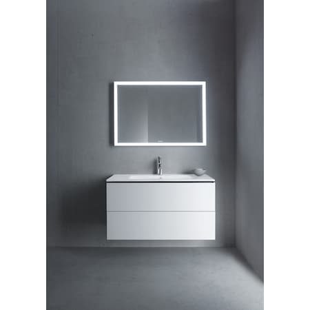 Duravit L-Cube Wall-Mounted Vanity Unit Lc624201818 White Matt LC624201818